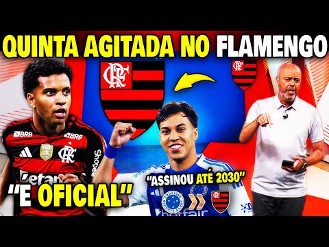 🚨GLOBO ESPORTE RJ 01/01! FLAMENGO MAKES MILLION-DOLLAR DEAL! 1ST REINFORCEMENT COMPLETED! FLAMENG...