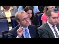 jon karl spends 7 minutes grilling w.h. about obama’s spin on isis assessments