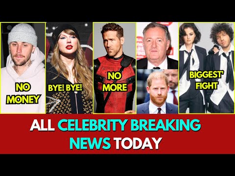 Justin Bieber' Empty | Taylor Swift changes | Ryan Reynolds Twist | Piers Morgan lashes out | Benny