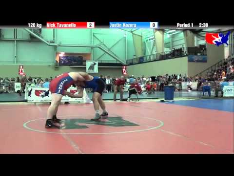 Nick Tavanello vs. Justin Kozera at 2013 ASICS University Nationals - FS