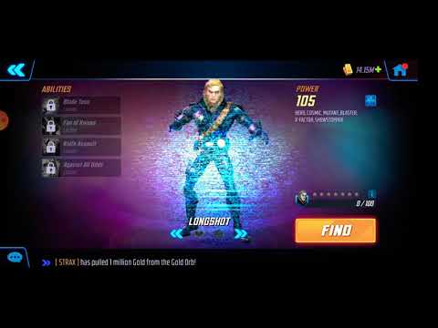 Longshot Red Star Opening - Marvel Strike Force
