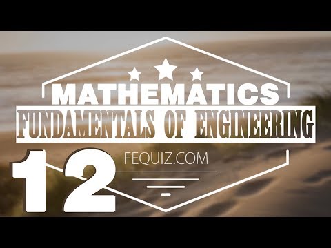 [FE Review] - Mathematics Partial Derivative