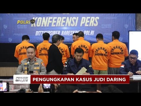 PRESISI UPDATE: POLRI UNGKAP JUDI DARING DIKENDALIKAN WNA TIONGKOK 08/10/2024 19.00