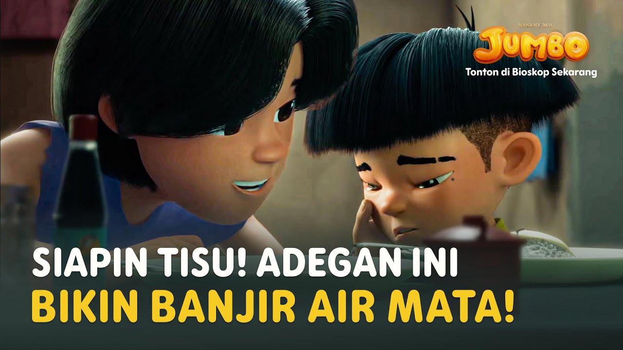 ADEGAN KAKAK-ADIK YANG BIKIN PENONTON NANGIS! | JUMBO SEDANG TAYANG DI BIOSKOP ✨