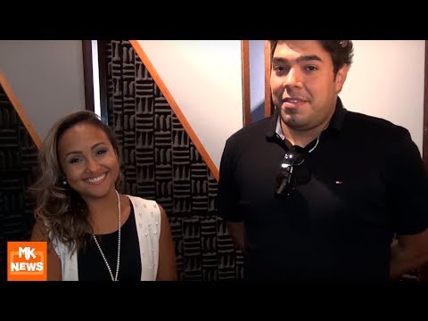 Bruna Karla conferindo a Pós-Produção do DVD Junto e Misturado do Thiago Makie (#MKnãoPARA)