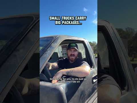 Never roll up on a small pickup 😅