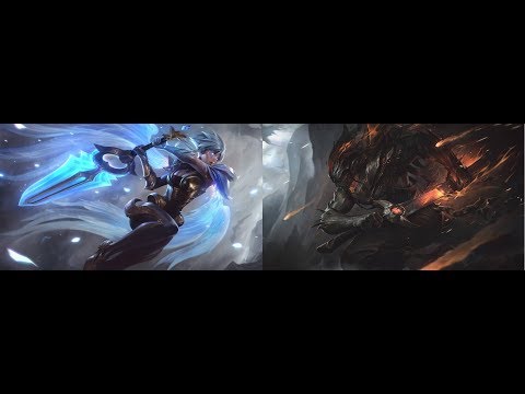 Nightbringer Yasuo VS Dawnbringer Riven