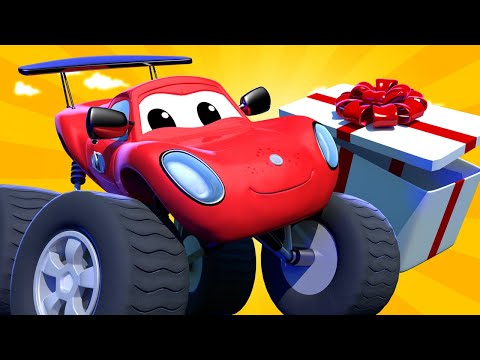 Monster Town - Vatertag Spezial Folge - die Schnitzeljagd 🚓 🚒 Lastwagen Zeichentrickfilme für Kinder