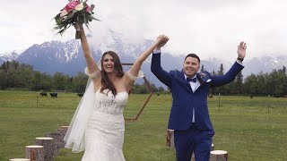 Breathtaking Alaskan Wedding