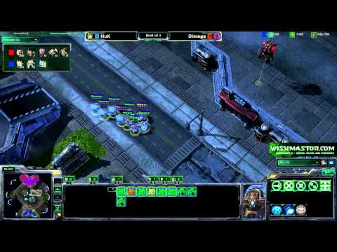 Huk (P) vs Dimaga (Z) - Teil 1/2 - Deutscher Cast - Metalopolis-  Starcraft 2