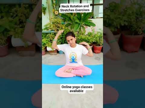 neck Rotation And Stretches Exercises ##Arpana Nature's Yoga ##🙏