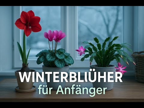 Diese Zimmerpflanzen blühen im Winter!