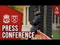 Klopp on Jota injury, Man City & more | Liverpool vs West Ham press conference