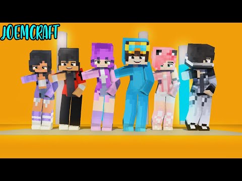 COUPLE DANCE | OHAYO DANCE | SUPER IDOL DANCE | GANGNAM STYLE DANCE - Minecraft Animation