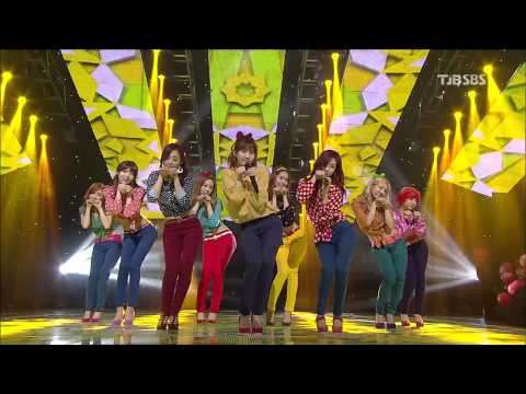 [HD] 130106 SNSD - Dancing Queen + I Got A Boy @ SBS Inkigayo