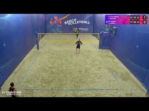 12:15 D. Svyrydenko / I. Skrynnik - M. Kyselov / V. Kelbas 09.12.2022 | Winners Beach Volleyball