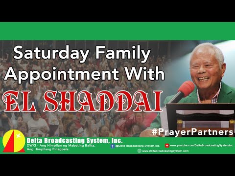 Saturday Family Appointment with EL SHADDAI Mar | 8 | 2025