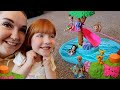 Surprise JUNGLE BiRTHDAY Adley Mom Play Pretend As Barbie Chelsea Dad Is Our Pet Monkey