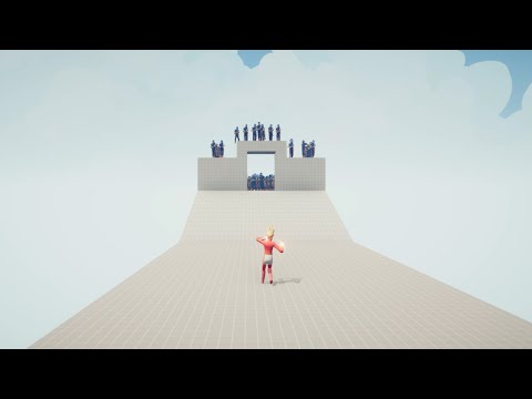 100x ARCHERS vs SUPER BOXER - Totally Accurate Battle Simulator