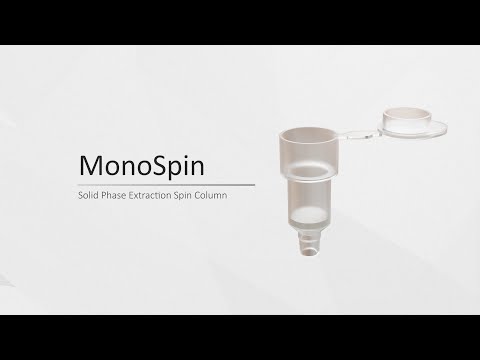 Solid-Phase Extraction spin column for biological samples MonoSpin