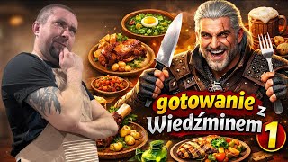GOTOWANIE Z WIEDŹMINEM 1! Kanapki z Białego Sadu!