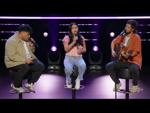 Kobe White, Amy Reeves & Dylan Wright - Torn | Australian Idol 2024 | Group Challenge