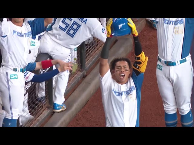 【1回裏】初球を捉えた!! ファイターズ・水谷瞬 今季第12号2ランホームランで先制!! 2025年9月21日 北海道日本ハムファイターズ 対 千葉ロッテマリーンズ