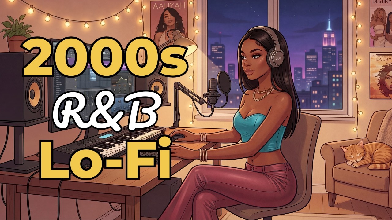 R&B Lo-Fi Instrumental 🌙 Cozy 2000s Vibes to Study, Relax & Unwind