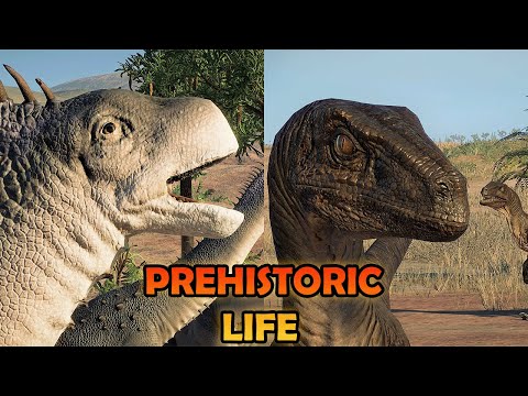 PREHISTORIC LIFE: 'A Day in the Life' S4 ALL EPISODES COMPILATION [4k] - Jurassic World Evolution 2