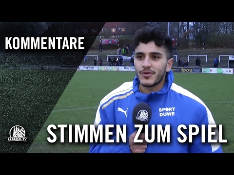 Die Stimmen zum Spiel (Altona 93 - HSV Barmbek-Uhlenhorst, Oberliga Hamburg) | ELBKICK.TV