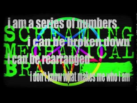 SCREAMING MECHANICAL BRAIN - A SERIES OF NUMBERS - LYRIC VIDEO