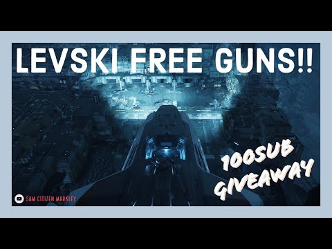 STAR CITIZEN LEVSKI FREE GUNS!! - This video shows you where we found 2 free guns at Levski!
