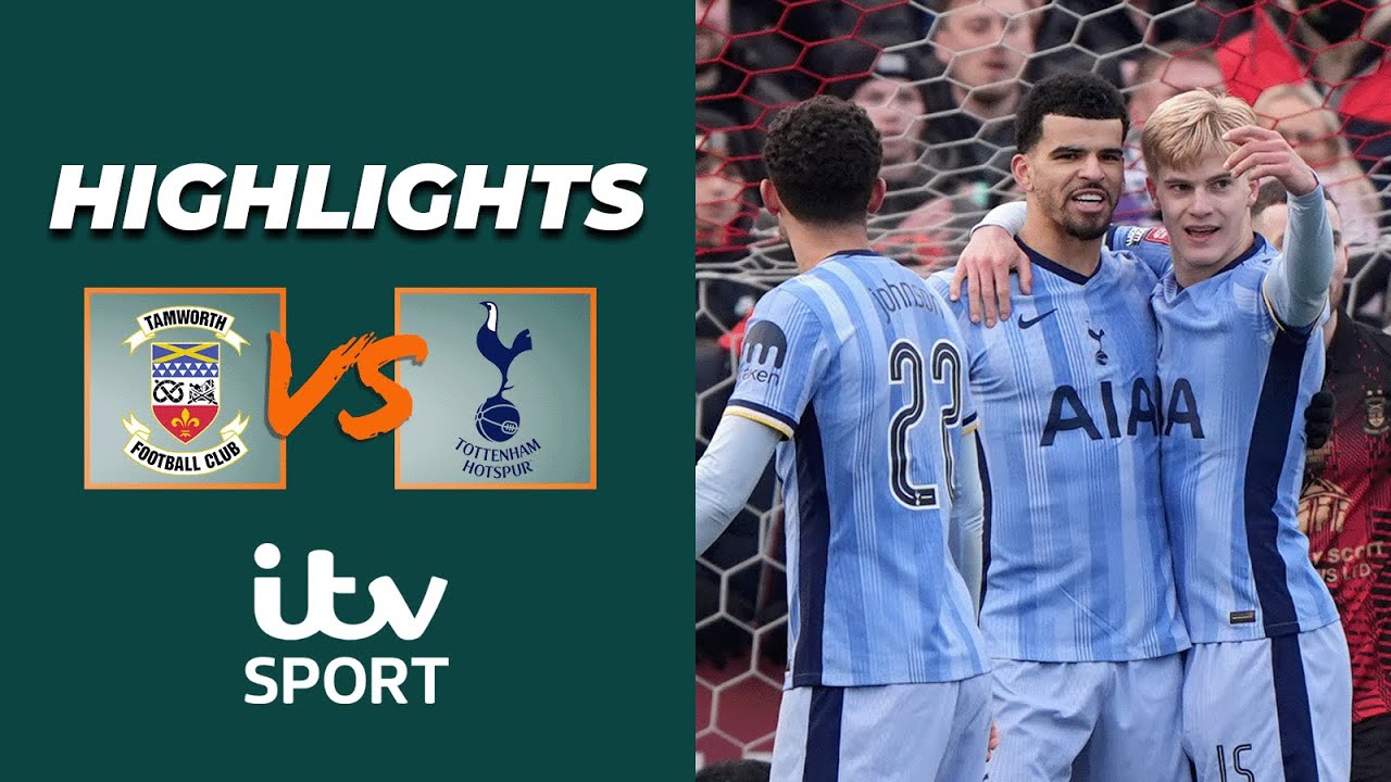 HIGHLIGHTS | Tamworth take Spurs to Extra-Time | Tamworth v Tottenham Hotspur | FA Cup 24/25