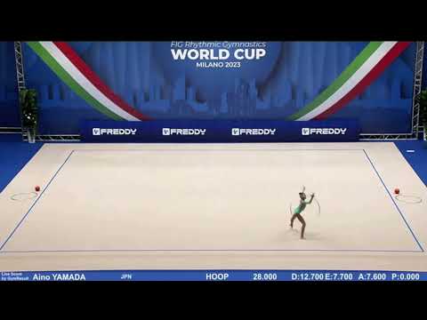 Leyli Aghazada AZE Hoop AA WC MILANO 2023