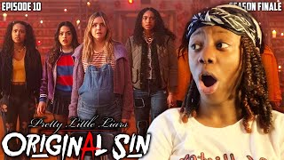 IT WAS CHIP! | Pretty Little Liars: Original Sin 1x10 Reaction (Season Finale)