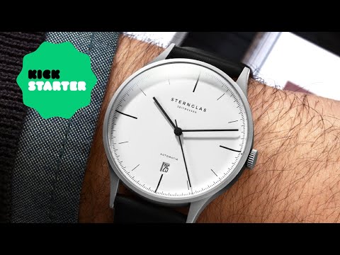 Jetzt auf Kickstarter – Die superflache Automatikuhr STERNGLAS Asthet