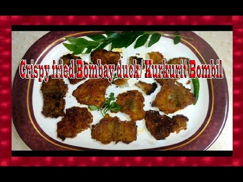 Crispy fried Bombay duck/ Kurkurit Bombil | Marathi Recipe | Shubhangi Keer Video