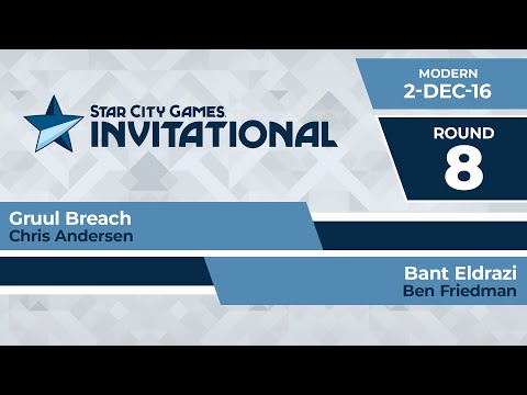 SCGINVI: Round 8 - Chris Andersen vs Ben Friedman | Modern