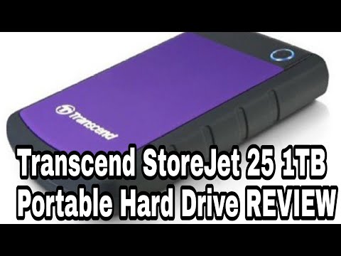 Transcend StoreJet 25 1TB Hard Drive REVIEW/MG Channel