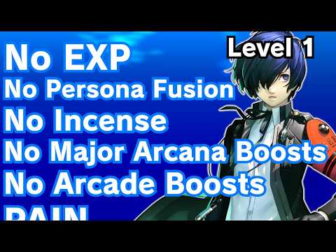 Can You Beat Persona 3 Reload Without Gaining EXP?