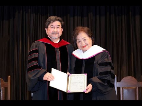 サーロー節子氏 名誉学位授与式（2023年5月15日）