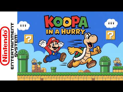 Koopa in a Hurry Hack of Super Mario Bros. Romhack [NES]