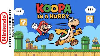Koopa in a Hurry Hack of Super Mario Bros. Romhack [NES]