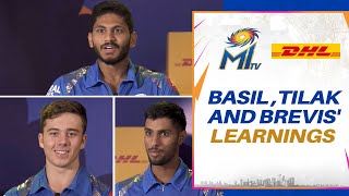 Basil, Tilak and Brevis' learnings | DHL Express India | Mumbai Indians