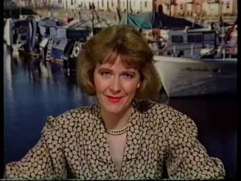 HTV West in-vision continuity Lorna Stevens  - May 5th 1989
