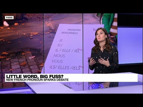 A big fuss over a little word? New French pronoun 'iel' sparks debate • FRANCE 24 English