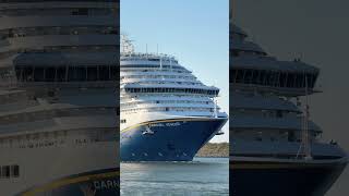 🚢 Carnival Venezia Sail Away 2026 🌊 Most Beautiful Departure Ever! #cruise #shorts