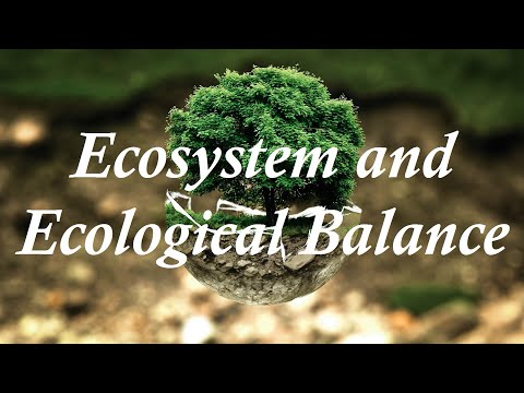 Ecosystem and Ecological Balance (EPPI) Part-01(CH-01)