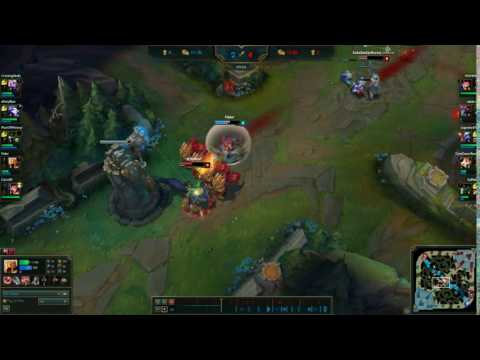 1-29-17 Warwick Ult vs Azir Ult