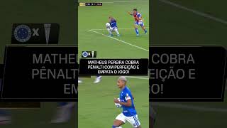 MATHEUS PEREIRA EMPATA PARA O CRUZEIRO CONTRA A UNIVERSIDAD CATÓLICA! #shorts